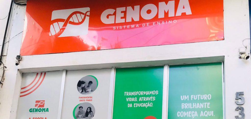 Fachada da unidade Caratinga