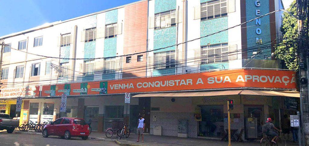 Fachada da unidade Governador Valadares – Pré-Vestibular